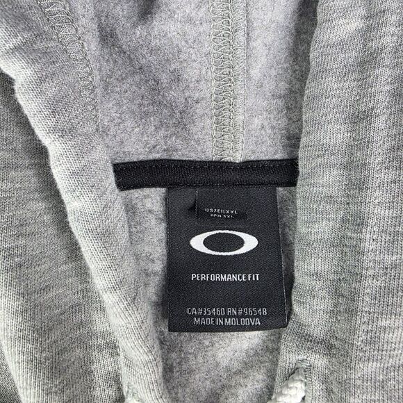 Oakley Ellipse FZ Hoodie Sportswear Zip-up Performance Fit Size XXL - Picture 4 of 7